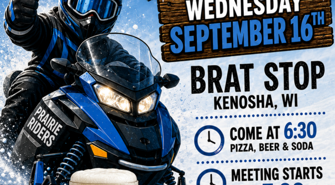 Prairie Riders Fall Season Kick Off Meeting!